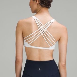 Lululemon Free to Be Wild Bra White
